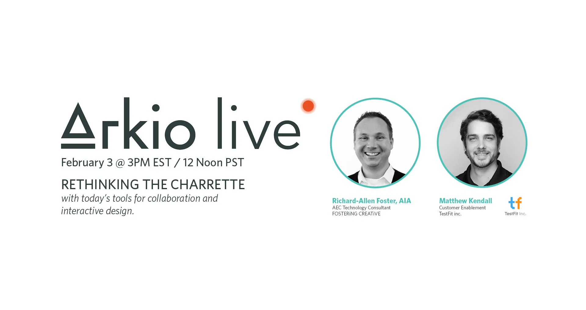 Join us live on February 3rd
