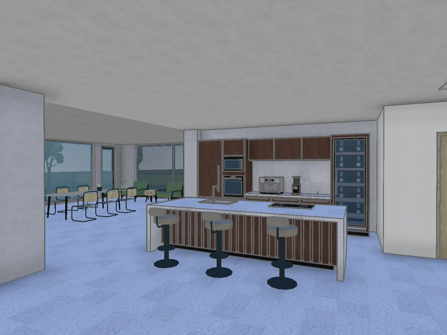 The homes and renovations project in Arkio