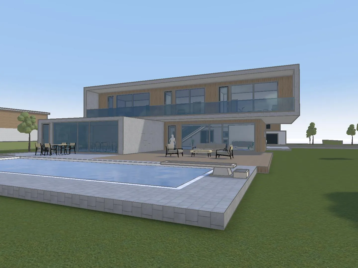 The 3D model it was rendered from, in Arkio